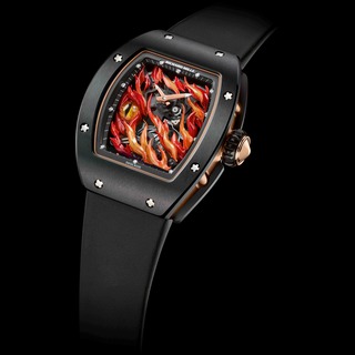 Replica Richard Mille Watch-RM 026-02 Tourbillon Evil Eye Red Gold and TZP Black Ceramic Replica Richard Mille Watch-RM 026-02 Tourbillon Evil Eye Red Gold and TZP Black Ceramic